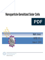 Jones NP Sensitized Solar Cells