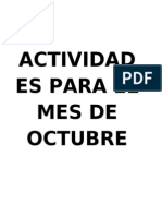ACTIVIDADES PARA EL MES DE OCTUBRE. sugerencia (Gygy).doc