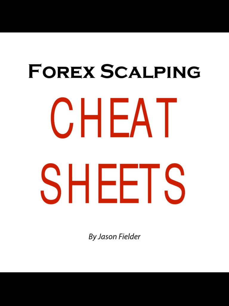 Scalping Cheat Sheets | PDF | Finance & Money Management