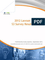 2012 Lawson S3 Survey Results