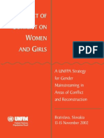 The Impact of Conflict On Women and Girls