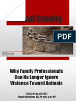 Animal Cruelty: Zeina Azzi Université Saint-Joseph Psychology Department