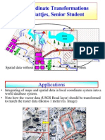 2D Coordinate Transformations Nick Battjes, Senior Student: Spatial Data Without Coordinates Control Points