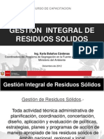 2.3. Gestion Integral de Residuos Solidos