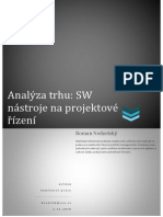 Analyza Trhu - Nastroje Na Projektove Rizeni