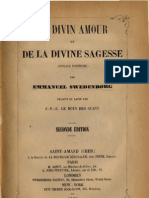 Em Swedenborg DU DIVIN AMOUR Et DE LA DIVINE SAGESSE Ouvrage Posthume LeBoysDesGuays 1860