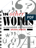 Mona Baker-In Other Words A Coursebook On Translation-Routledge (1992) PDF