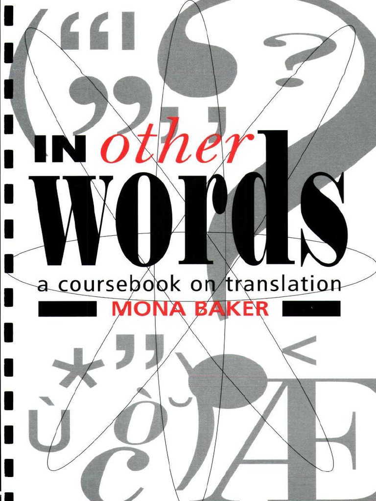 Mona Baker-In Other Words A Coursebook On Translation-Routledge