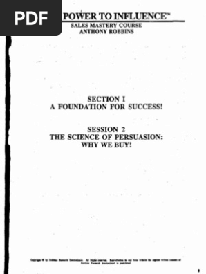 Tony Robbins | PDF