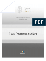 Plan de convergencia a las NICSP de Chile