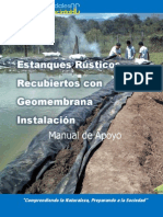 Instalacion de Geomembranas Cuadaradas