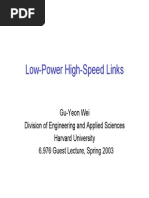 Low-Power High-Speed Links