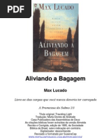 evangélico - max lucado - aliviando a bagagem