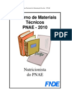 Referências Nutricionais PNAE 2010