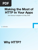 Making The Most of HTTP in Your Apps