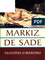 Marquis de Sade: Filozofija U Budoaru