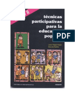 49655131 Tecnicas Participativas Para La Educacion Popular Tomo II