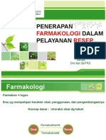 Farmakologi Dalam Pelayanan Resep