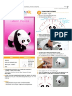 Giant Panda: Assembly Instructions: Assemble The Head