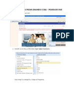 Manual para Pedir Examen Ccna