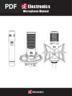 SE Electronics Microphone Manual - SE Electronics