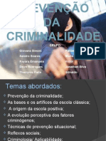 Prevenção Da Criminalidade