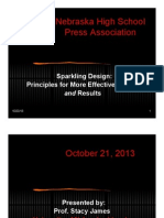 Nebraska High School Press Association: Principles For More Effective Design