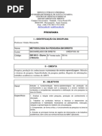 DIR 5012 T.01005 e  01303 - Metodologia da Pesquisa em Direito.docx