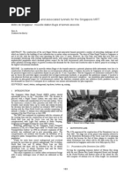 The New Bugis Station and Associated Tunnels for the Singapore MRT