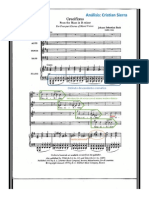 Analisis Crucifixus Bach