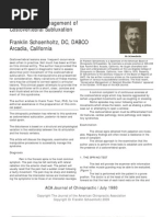 Download Conservative Management of  Costovertebral Subluxation by Dr Franklin Shoenholtz SN17764758 doc pdf