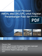 Contoh AMDAL Pasir Komplit