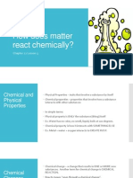 How Does Matter React Chemically?: Chapter 12 Lesson 3