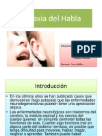 Apraxia Del Habla