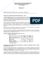 Presión tributaria Perú 2011-12