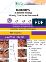 Refreshing Anatomi Fisiologi Hidung