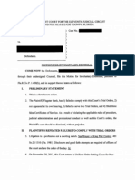 Redacted Motion For Involuntary Dismissal With Exhibits HC