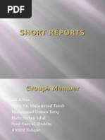 Download Short Reports by KhawajaTurab SN17765445 doc pdf