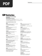 GP 2700mah Series