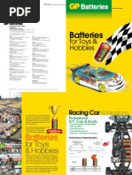 Download GP Toy and Hobby Batteries by Radio Parts SN17765480 doc pdf