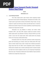 Download Daur Ulang Sampah Plastik Menjadi Bahan Siap Pakai by Binthan Adlh Susanti Oktavia SN177655075 doc pdf