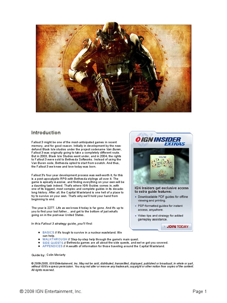 Fallout 3 Ignpdf | PDF | Ammunition | Karma