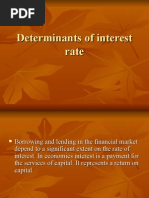 Download Determinants of Interest Rate 1 by Dhaval Lagwankar SN17765786 doc pdf
