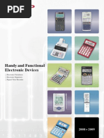 Download Sharp Calculators  Organizers by Radio Parts SN17765909 doc pdf