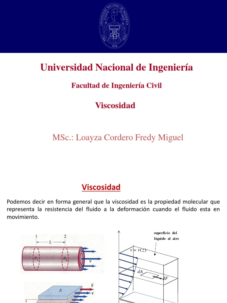 Viscosidad | PDF | Viscosidad | Mecánica de fluidos