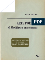 CELAN Paul Arte Poetica O Meridiano e Outros Textos PDF