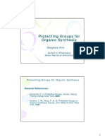 Protecting Groups For Organic Synthesis