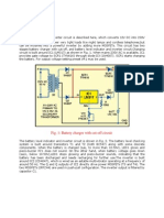 Micro Inverter: Fig. 1: Battery Charger With Cut-Off Circuit