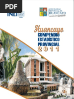 Junin 2011 Compendio Estadistico Provincia Huancayo