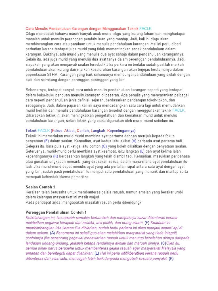 Contoh Soalan Kbat Komsas Tingkatan 4 - Kecemasan m